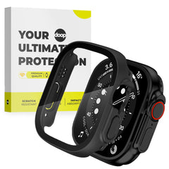 360° OCHRANNÉ PUZDRO NA APPLE WATCH ULTRA 1 / 2 49 MM DOOP DEFENSE 360GUARD BLACK