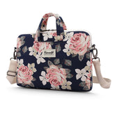 TAŠKA NA NOTEBOOK 13"-14" CANVASLIFE BRIEFCASE LAPTOP NAVY ROSE