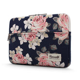 TAŠKA NA NOTEBOOK 13"-14" CANVASLIFE SLEEVE LAPTOP NAVY ROSE