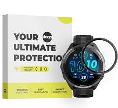 TVRDENÉ SKLO NA GARMIN FORERUNNER 965 DOOP HYBRID GLASS BLACK