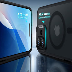 KRYT ESR CLASSIC HYBRID HALOLOCK MAGSAFE & TEMPERED GLASS IPHONE 16 FROSTED BLACK