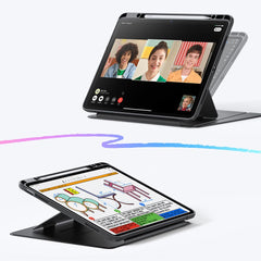 KRYT ESR FLIP HYBRID IPAD AIR 13” 1 / 2 / 2024-2025 BLACK