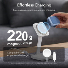 PUZDRO ESR ORBIT HALOLOCK MAGSAFE APPLE AIRPODS 4 BLUE