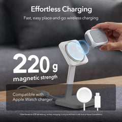 PUZDRO ESR ORBIT HALOLOCK MAGSAFE APPLE AIRPODS 4 WHITE