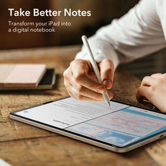 OCHRANNÁ FÓLIA ESR PAPER FEEL MAGNETIC IPAD AIR 10.9 4 / 5 / 6 / 2020-2024 / PRO 11 2 / 3 / 4 / 2020-2022 MATTE CLEAR