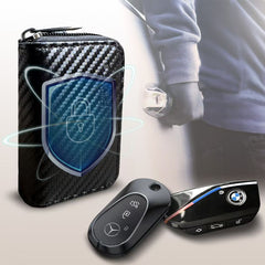 FARADAYA TECH-PROTECT KLR300 POUCH KEYLESS RFID SIGNAL BLOCKER CASE CARBON