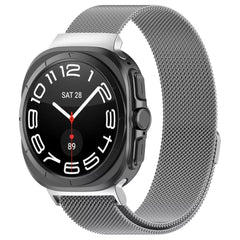 KOVOVÝ REMIENOK NA SAMSUNG GALAXY WATCH ULTRA (47 MM) HEYBAND MILANESE SILVER