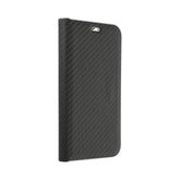 KNIŽKOVÝ KRYT NA SAMSUNG A55 5G HEYCASE WALLET CARBON BLACK