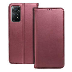 KNIŽKOVÝ KRYT NA OPPO A79 5G HEYCASE WALLET CASE BURGUNDY