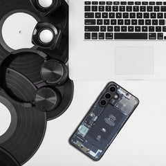 KRYT NA SAMSUNG GALAXY S24 ULTRA HEYCASE ZERO BLACK / CLEAR