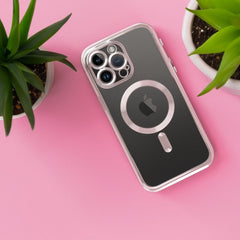 KRYT IPHONE 15 HEYCASE MAGSAFE MAG SHINE ROSE GOLD