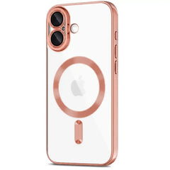 KRYT NA IPHONE 16 HEYCASE MAGSAFE MAG SHINE ROSE GOLD