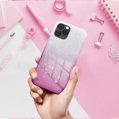 KRYT NA IPHONE 16 HEYCASE PURE SHINE PINK / SILVER