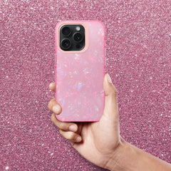 KRYT NA IPHONE 16 PRO HEYCASE CRYSTALIC PINK