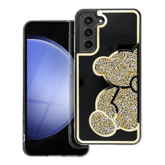 KRYT NA SAMSUNG GALAXY S24 FE HEYCASE TEDDY BEAR GOLD