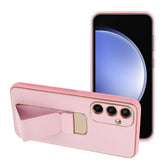 KRYT NA SAMSUNG S24 FE HEYCASE LEATHER STAND PINK