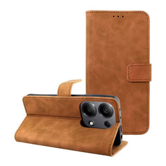 KRYT NA XIAOMI REDMI NOTE 13 PRO 4G / POCO M6 PRO 4G HEYCASE TENDER WALLET BROWN
