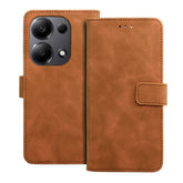 KRYT NA XIAOMI REDMI NOTE 13 PRO 4G / POCO M6 PRO 4G HEYCASE TENDER WALLET BROWN