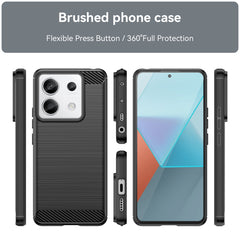 KRYT NA XIAOMI REDMI NOTE 13 PRO 5G HEYCASE CARBON BLACK
