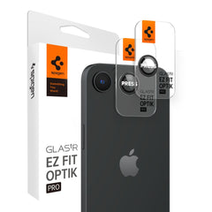 OCHRANNÉ TVRDENÉ SKLO PRE ŠOŠOVKU FOTOAPARÁTU SPIGEN OPTIK PRO GLAS.TR ”EZ FIT” CAMERA PROTECTOR 2-PACK IPHONE 16E BLACK
