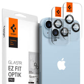 OCHRANA FOTOAPARÁTU SPIGEN OPTIK.TR ”EZ FIT” CAMERA PROTECTOR 2-PACK IPHONE 14 / 14 PLUS BLACK