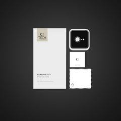 OCHRANNÉ TVRDENÉ SKLO PRE ŠOŠOVKU FOTOAPARÁTU TECH-PROTECT CAMRING FIT+ IPHONE 16E CLEAR