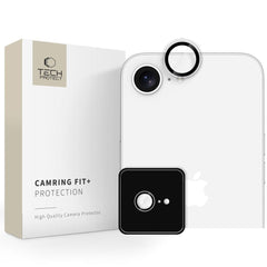 OCHRANNÉ TVRDENÉ SKLO PRE ŠOŠOVKU FOTOAPARÁTU TECH-PROTECT CAMRING FIT+ IPHONE 16E CLEAR