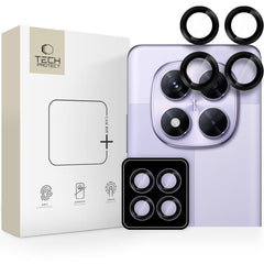 OCHRANNÉ TVRDENÉ SKLO PRE ŠOŠOVKU FOTOAPARÁTU TECH PROTECT CAMRING PRO+ XIAOMI REDMI NOTE 14 PRO 5G / POCO X7 5G BLACK