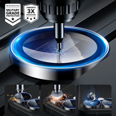 OCHRANNÉ TVRDENÉ SKLO PRE ŠOŠOVKU FOTOAPARÁTU ESR ARMORITE CAMERA PROTECTOR IPHONE 16 / 16 PLUS BLACK