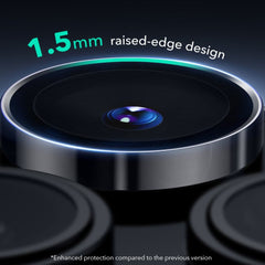 OCHRANNÉ TVRDENÉ SKLO PRE ŠOŠOVKU FOTOAPARÁTU ESR ARMORITE CAMERA PROTECTOR IPHONE 16 PRO / 16 PRO MAX BLACK