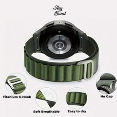 NYLÓNOVÝ REMIENOK NA GARMIN 26MM FENIX 3 / 5X / 3HR / 5X PLUS / 6X / 6X PRO / 7X HEYBAND NYLON PRO MILITARY GREEN