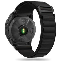 NYLÓNOVÝ REMIENOK NA GARMIN 22MM FENIX 5 / 6 / 6 PRO / 7 HEYBAND NYLON PRO BLACK