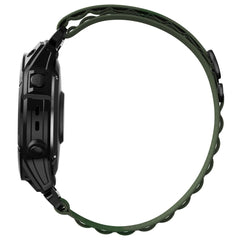 NYLÓNOVÝ REMIENOK NA GARMIN 22MM FENIX 5 / 6 / 6 PRO / 7 HEYBAND NYLON PRO MILITARY GREEN