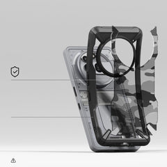 KRYT RINGKE FUSION X NOTHING PHONE 3A PRO CAMO BLACK