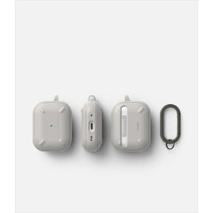 PUZDRO RINGKE ONYX APPLE AIRPODS PRO 1 / 2 WARM GREY