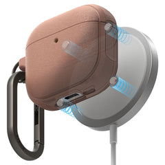 PUZDRO RINGKE ONYX MAGNETIC MAGSAFE APPLE AIRPODS 4 CONSTANT CORAL