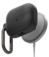PUZDRO NA SAMSUNG GALAXY BUDS 3 / 3 PRO RINGKE ONYX MAGNETIC MAGSAFE BLACK