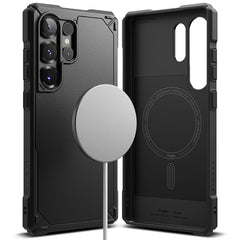 KRYT RINGKE RUGGED GEAR MAGNETIC MAGSAFE GALAXY S25 ULTRA BLACK