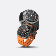 OCHRANNÉ PUZDRO S TVRDENÝM SKLOM NA SAMSUNG GALAXY WATCH ULTRA (47 MM) RINGKE SLIM & TEMPERED GLASS CLEAR