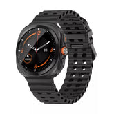 SILIKÓNOVÝ REMIENOK NA SAMSUNG GALAXY WATCH ULTRA (47 MM) HEYBAND SPORTY BLACK
