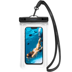 VODOTESNÉ PUZDRO SPIGEN A610 UNIVERSAL WATERPROOF FLOAT CASE CRYSTAL CLEAR