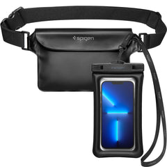VODEODOLNÉ PUZDRO SPIGEN A621 UNIVERSAL WATERPROOF CASE & WAIST BAG BLACK