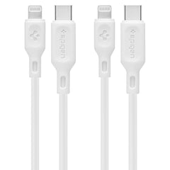 SPIGEN DURASYNC MFI LIGHTING CABLE 2-PACK 100CM WHITE
