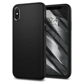 KRYT SPIGEN LIQUID AIR IPHONE X/XS MATTE BLACK