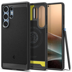 KRYT SPIGEN RUGGED ARMOR MAG MAGSAFE GALAXY S25 ULTRA MATTE BLACK