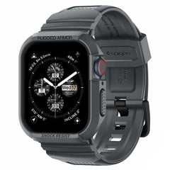REMIENOK SPIGEN RUGGED ARMOR ”PRO” APPLE WATCH 4 / 5 / 6 / 7 / 8 / 9 / SE (44 / 45 MM) DARK GREY