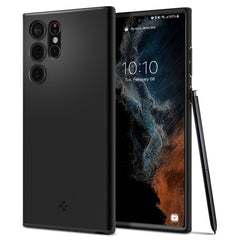 KRYT SPIGEN THIN FIT GALAXY S22 ULTRA BLACK