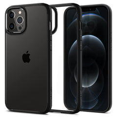 KRYT SPIGEN ULTRA HYBRID IPHONE 12/12 PRO MATTE BLACK