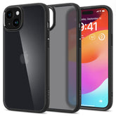 KRYT SPIGEN ULTRA HYBRID IPHONE 15 FROST BLACK