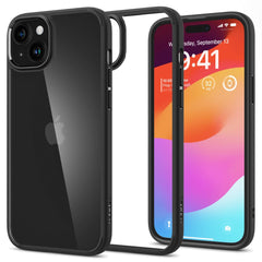 KRYT SPIGEN ULTRA HYBRID IPHONE 15 PLUS MATTE BLACK